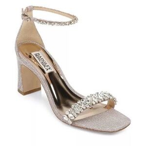 Badgley Mischka Women's White High Heels